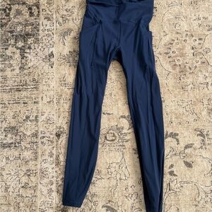 lululemon athletica Navy Leggings with pockets